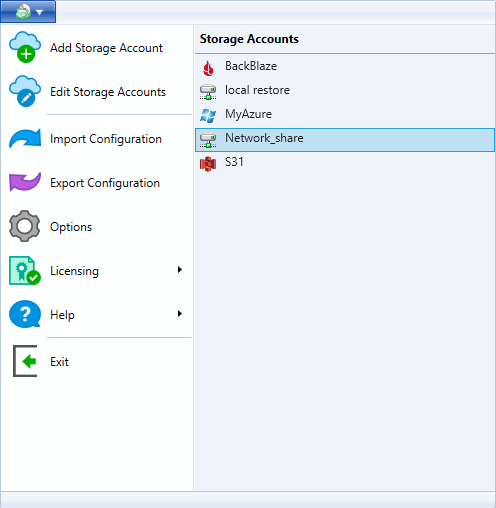 cloudberry server backup to local drive access path denied