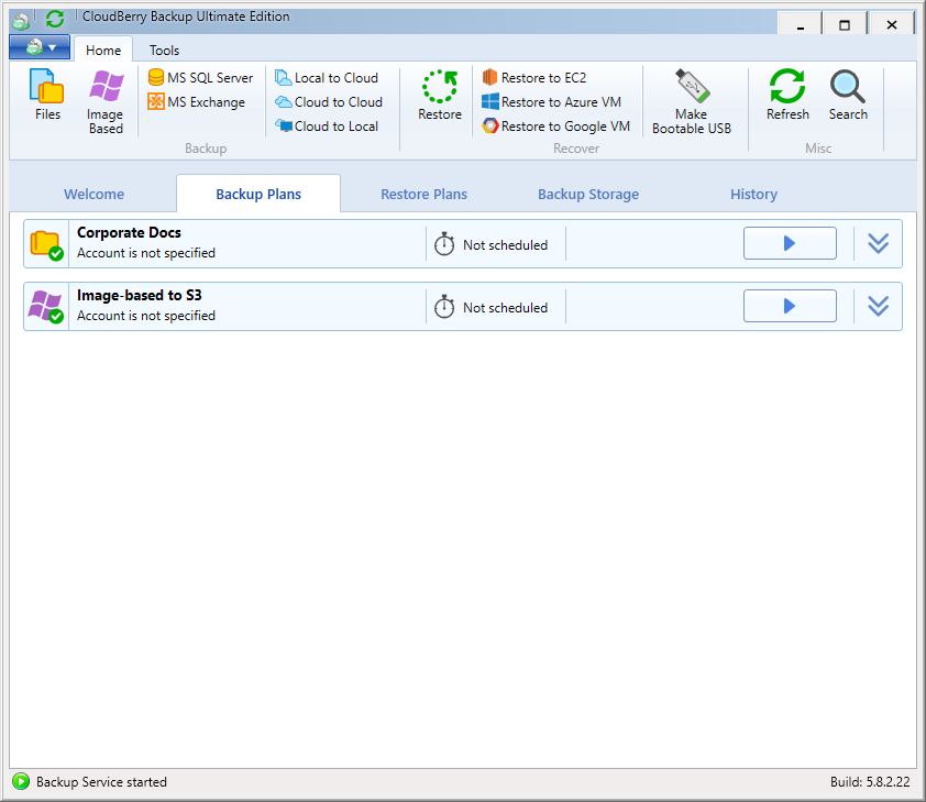 msp data backup tool