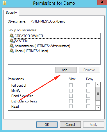 cloudberry server backup to local drive access path denied